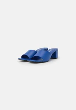 Monki Heeled Mules - Blue 10 Monki Heeled Mules - Blue -Monki Store 038af699080c4ec698c672b87e05b157