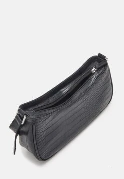 Monki Handbag - Black Croco -Monki Store 086d0870dcf140b18867812612498fbc