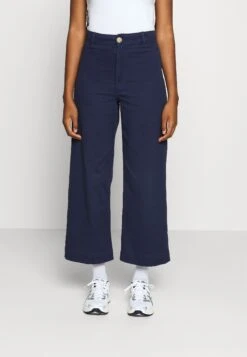 Monki Trousers - Blue Dark