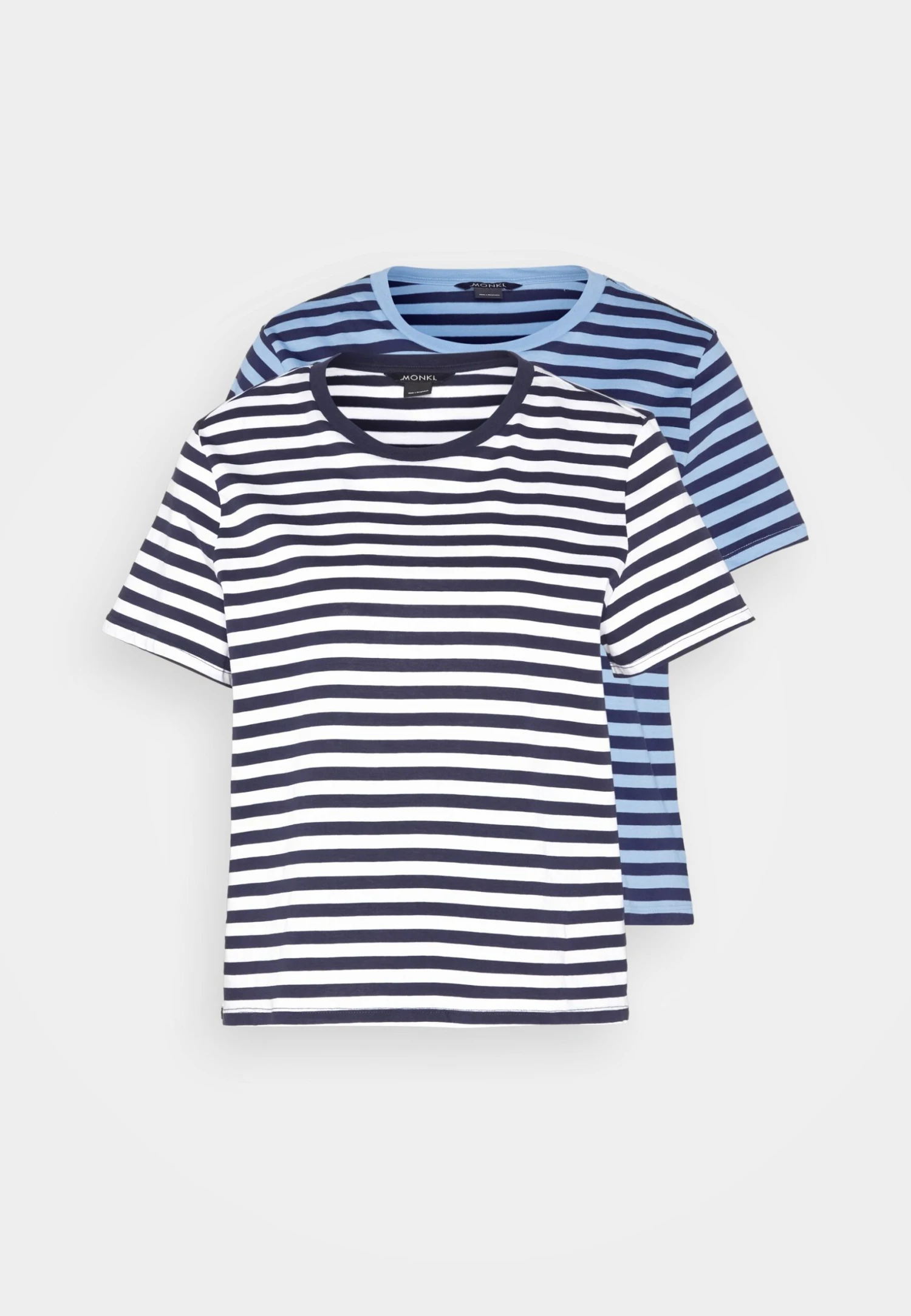 Monki 2 Pack - Print T-Shirt - Dark Blue/White/Light Blue 8 Monki 2 Pack - Print T-Shirt - Dark Blue/White/Light Blue - Image 6