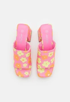 Monki Heeled Mules - Naiveflower 13 Monki Heeled Mules - Naiveflower -Monki Store 1438b3224b3f434098fe2f581c09cbbb