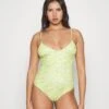 Monki Swimsuit - Green Light -Monki Store 17984e6efe534f9eb6e16a7841ffe182