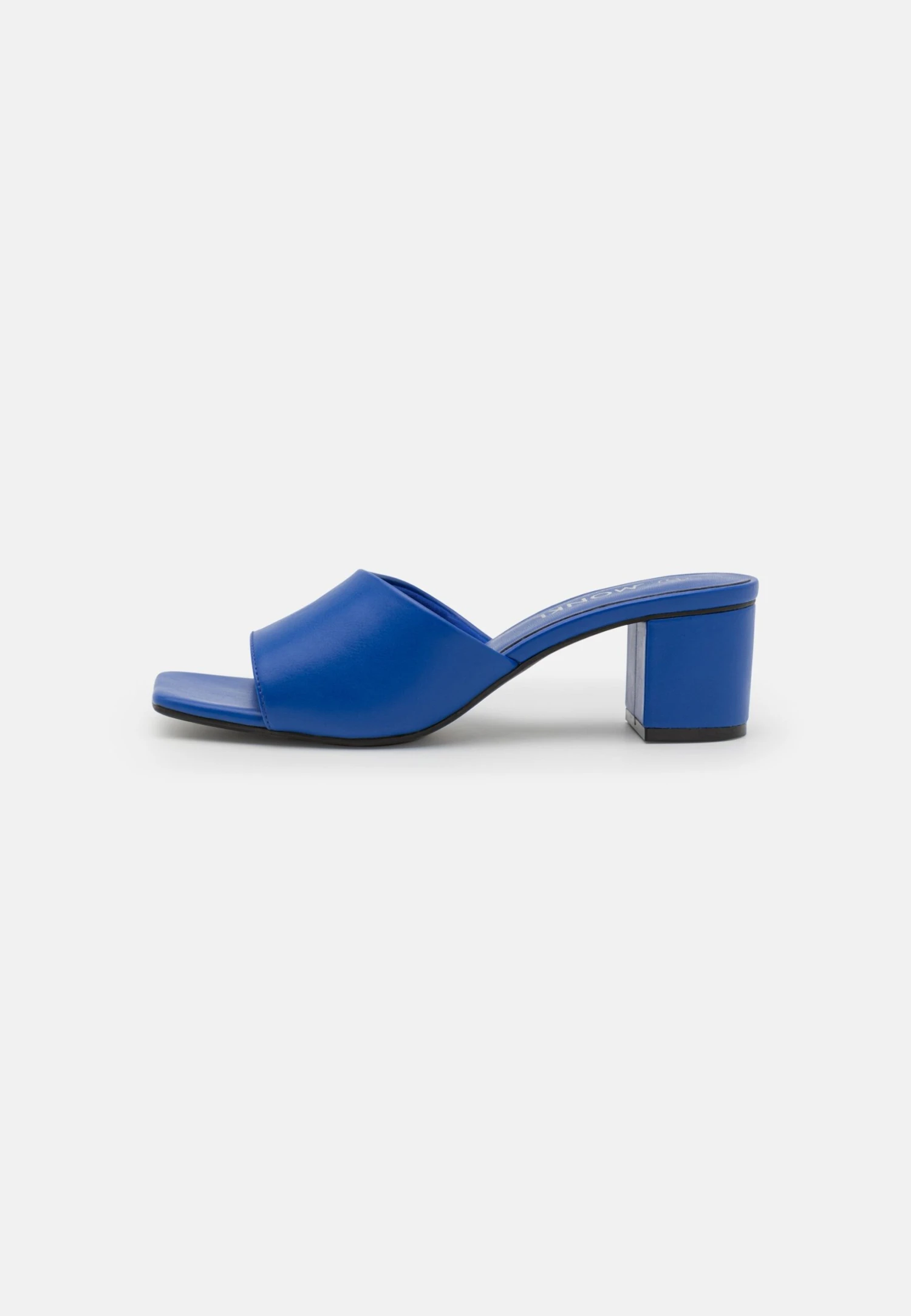 Monki Heeled Mules - Blue 4 Monki Heeled Mules - Blue - Image 2