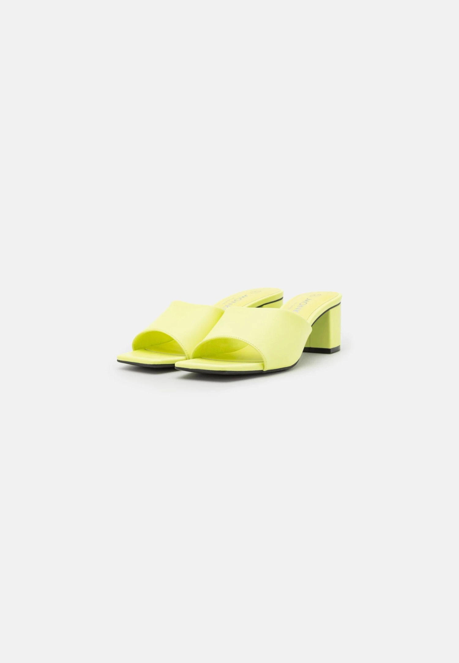 Monki Heeled Mules - Green 5 Monki Heeled Mules - Green - Image 3
