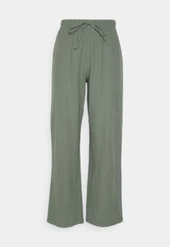 Monki Trousers - Khaki Green Medium Dusty -Monki Store 2f777ab3e155413394ed9e04e44087e1