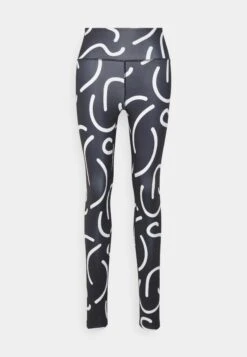Monki Leggings - Trousers - Black/White -Monki Store 3ac08bec7f9145718792782a6d099f3c