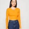 Monki Long Sleeved Top - Orange 1 Monki Long Sleeved Top - Orange -Monki Store 3caffedcec954e089b1d8461af4823dc