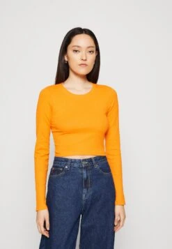 Monki Long Sleeved Top - Orange