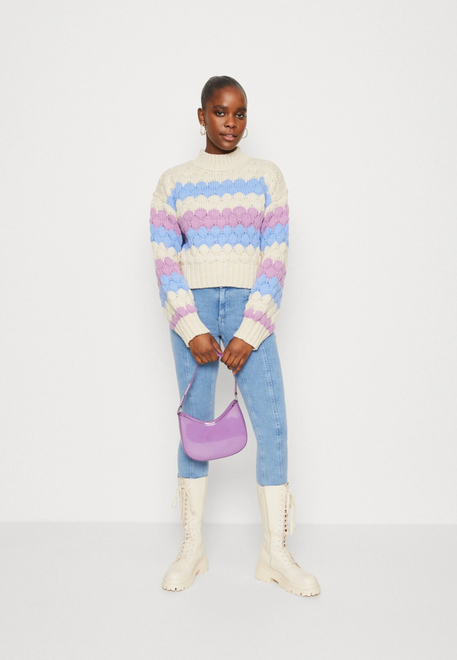 Monki Jumper - Blue 4 Monki Jumper - Blue - Image 2