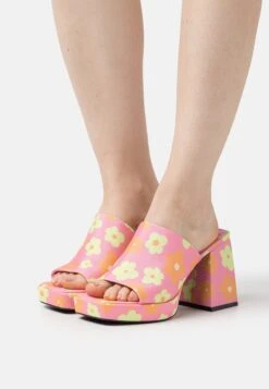 Monki Store 31 Monki Heeled Mules - Naiveflower