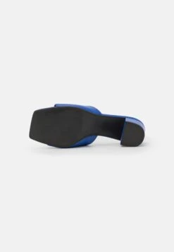 Monki Heeled Mules - Blue 12 Monki Heeled Mules - Blue -Monki Store 490defdc040f47f88e636b4c413e19a5