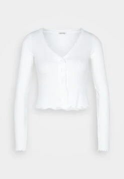 Monki Long Sleeved Top - White 12 Monki Long Sleeved Top - White -Monki Store 49f2a2ab89e2406ca2cbb829f6ad7d6d