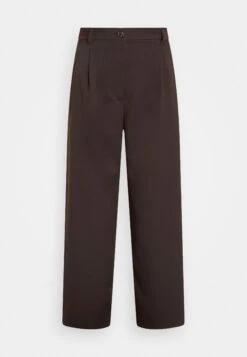 Monki Trousers - Brown Dark Brun -Monki Store 4ead5538b79b485f8a0a9b18d0ac6c35