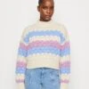 Monki Jumper - Blue -Monki Store 4fcab2ab34494b539ac70ae51024827d