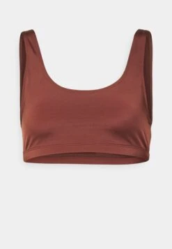 Monki Bikini Top - Solid Brown -Monki Store 56923dfa0f1c4492b35fa9f51804db67