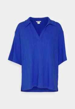 Monki Polo Shirt - Blue Bright -Monki Store 58c3317c586f452581e13fc81a6218fb