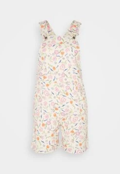 Monki Dungarees - Beige/Multi-Coloured -Monki Store 59ccd60b907a4018a365da1ce4478f86