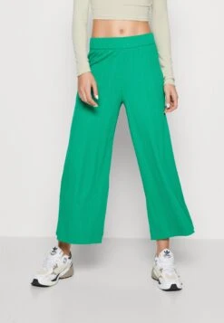 Monki Trousers - Green Medium