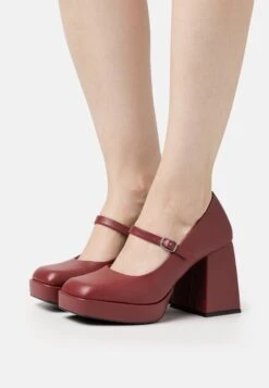 Monki High Heels - Burgundy