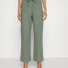 Monki Trousers - Khaki Green Medium Dusty 2 Monki Trousers - Khaki Green Medium Dusty -Monki Store 68900786fc32492fa1ea42e331b8e048