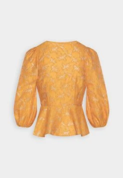 Monki Blouse - Orange Shimmer -Monki Store 6ac1e610e69d437aa447392cbf6fe363