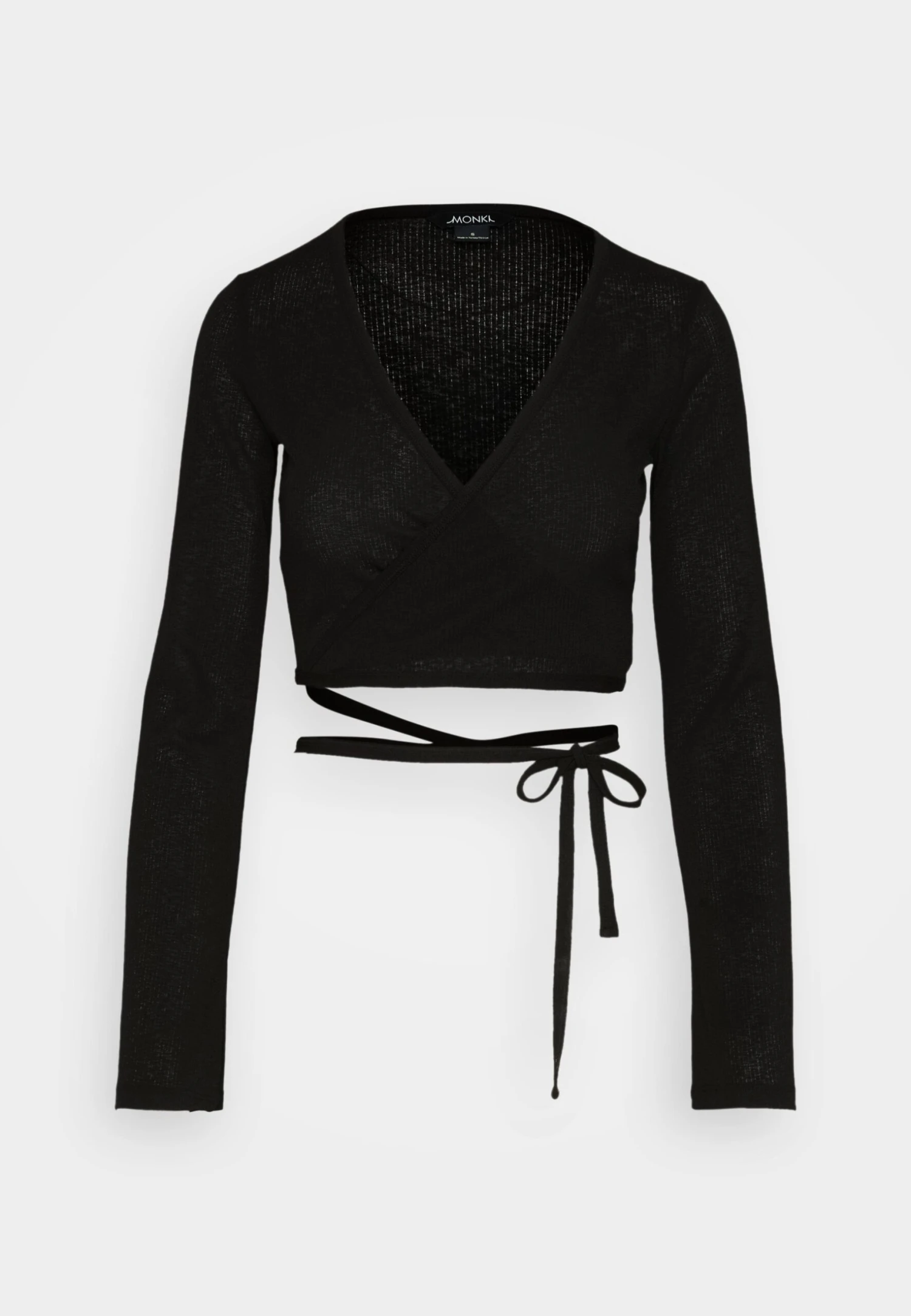 Monki Long Sleeved Top - Black 7 Monki Long Sleeved Top - Black - Image 5