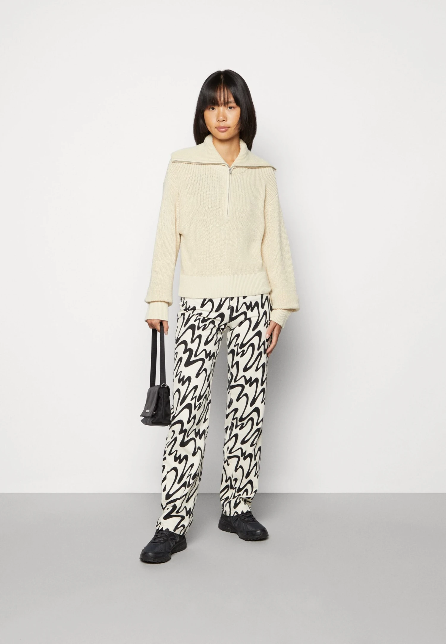 Monki Jumper - Off White 4 Monki Jumper - Off White - Image 2