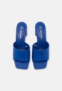 Monki Heeled Mules - Blue 13 Monki Heeled Mules - Blue -Monki Store 712ba130edbd4a39ae9738d82955bf25