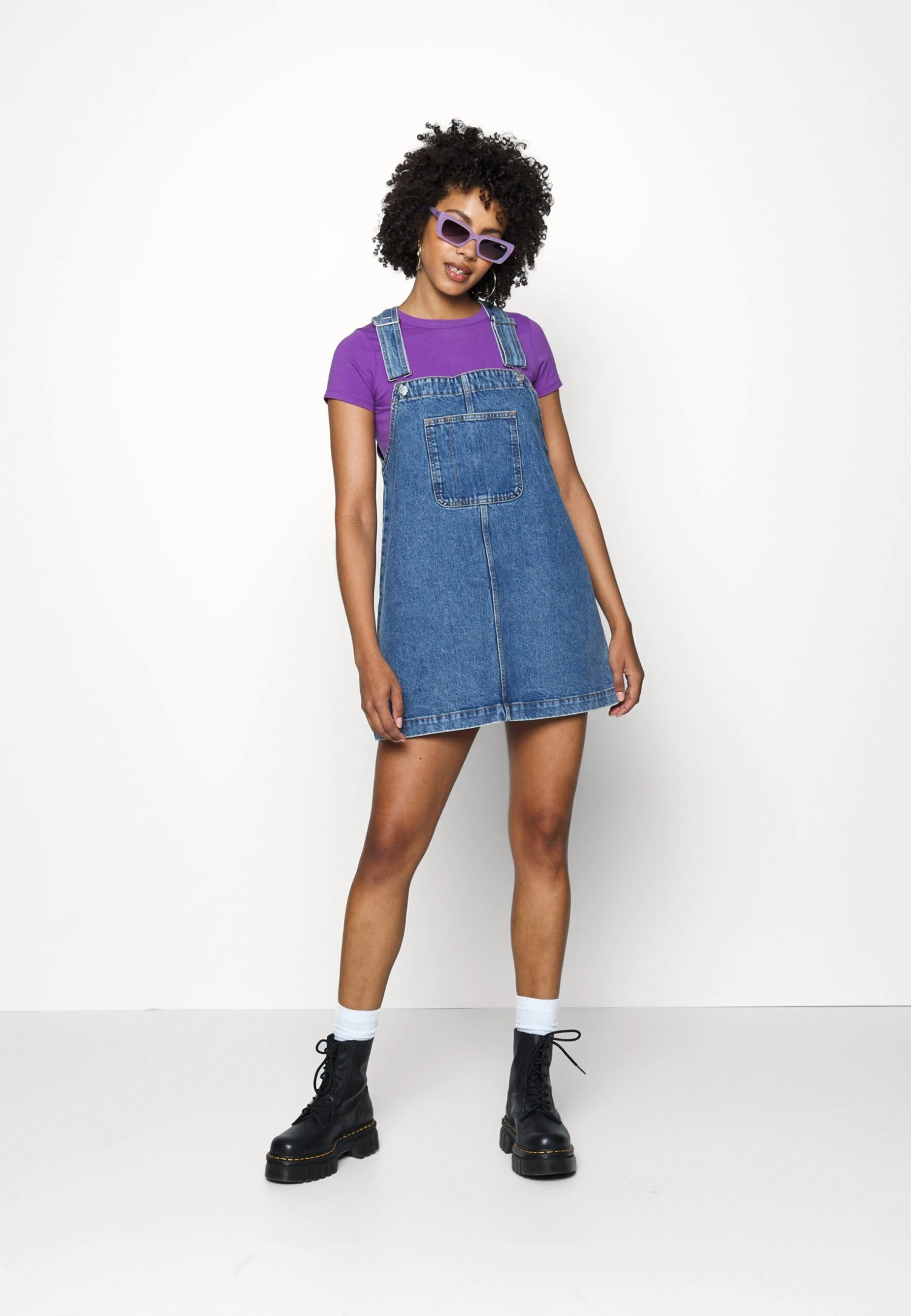 Monki Denim Dress - Denim Dress 4 Monki Denim Dress - Denim Dress - Image 2