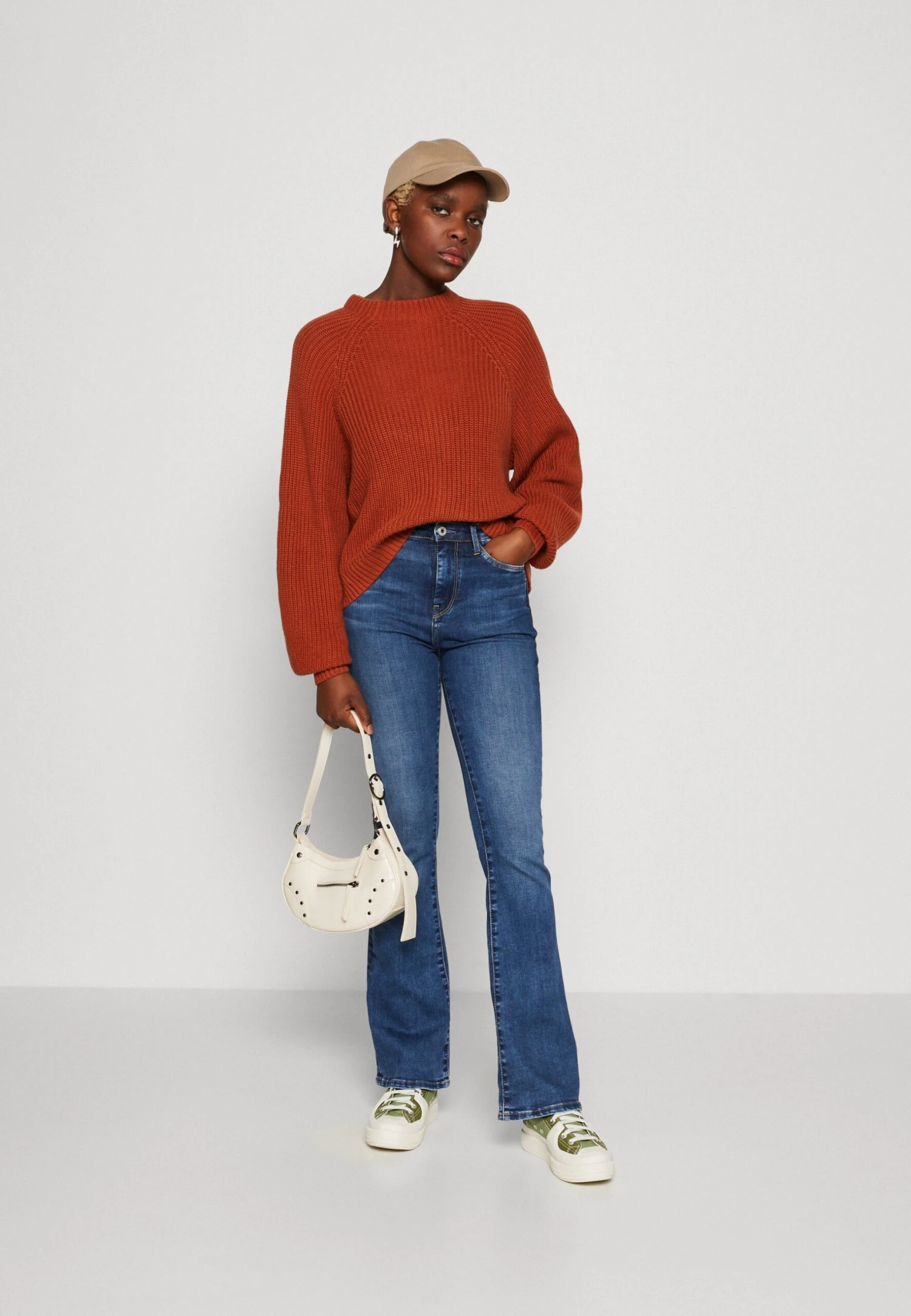 Monki Jumper - Dark Red 4 Monki Jumper - Dark Red - Image 2