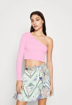 Monki Long Sleeved Top - Pink