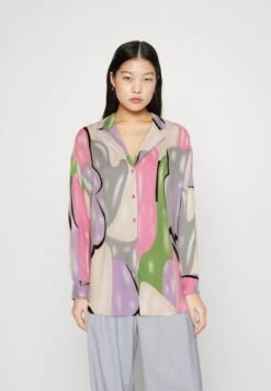 Monki Blouse - Multi-Coloured