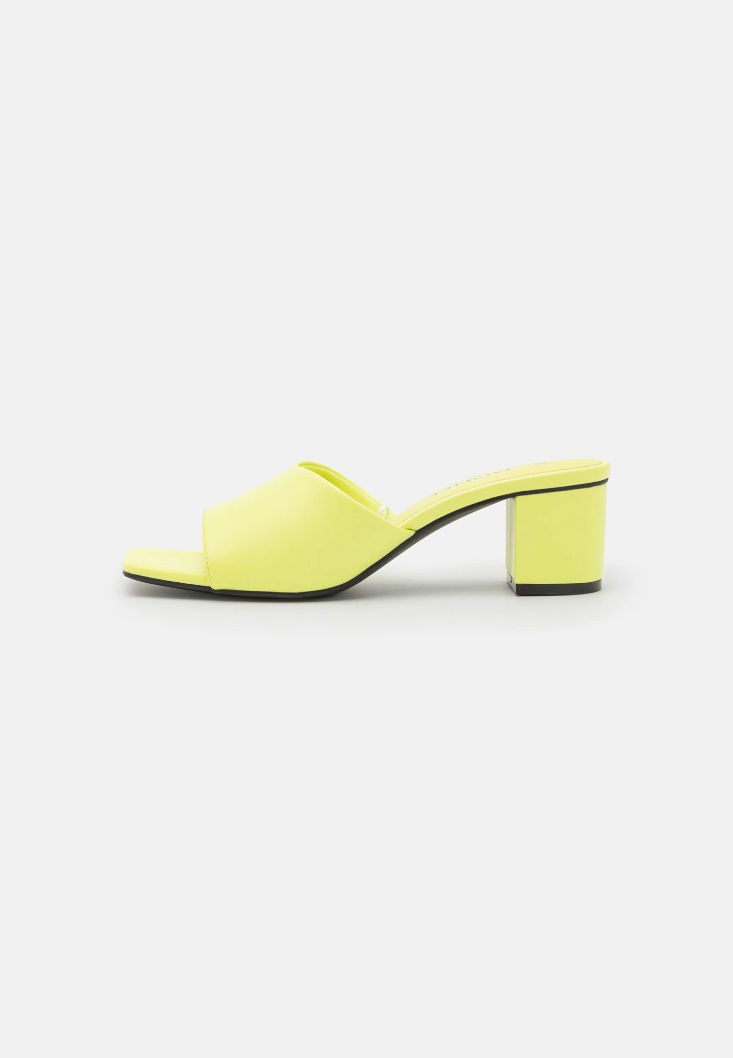 Monki Heeled Mules - Green 4 Monki Heeled Mules - Green - Image 2