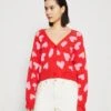 Monki Cardigan - Red/Pink 2 Monki Cardigan - Red/Pink -Monki Store 7c4490807d9d4387a8dc1ded1ef0a32e