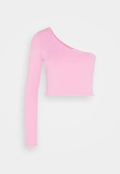Monki Long Sleeved Top - Pink -Monki Store 82ddd29e04ab41cab884cafe55143112