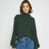 Monki Jumper - Green Dark -Monki Store 8894315750294c96ac2d9f7aad7a0bc8
