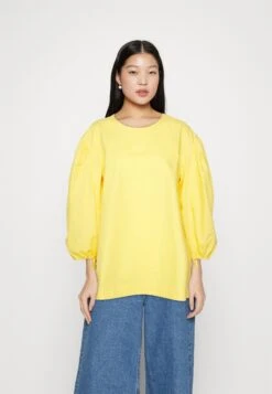 Monki Blouse - Mustard Yellow