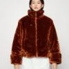 Monki Winter Jacket - Brown 1 Monki Winter Jacket - Brown -Monki Store a991c7eea79e4fa985106acd01972e62