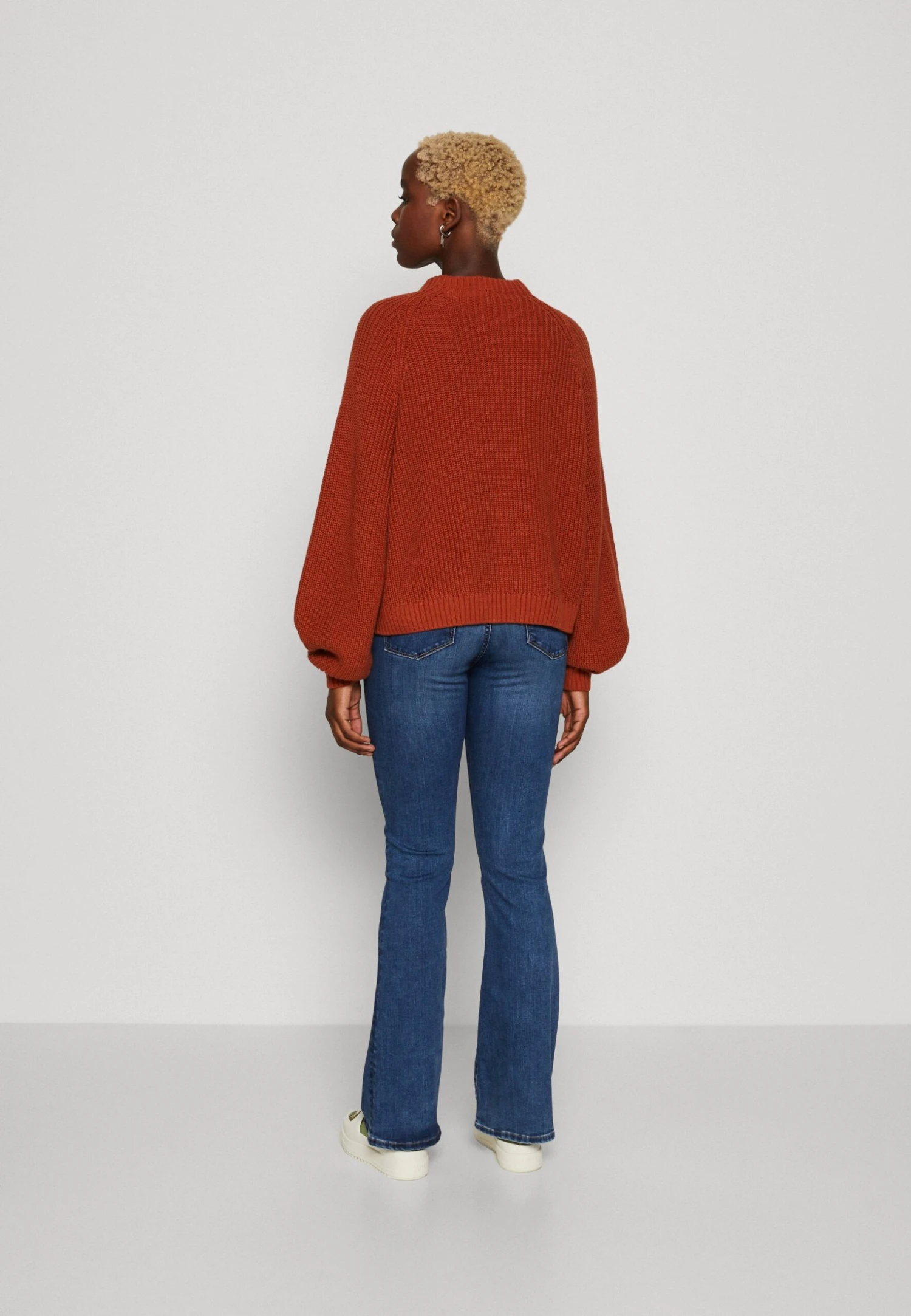 Monki Jumper - Dark Red 5 Monki Jumper - Dark Red - Image 3