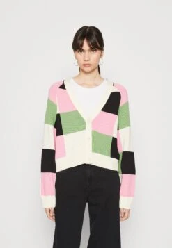 Monki Cardigan - Block Check