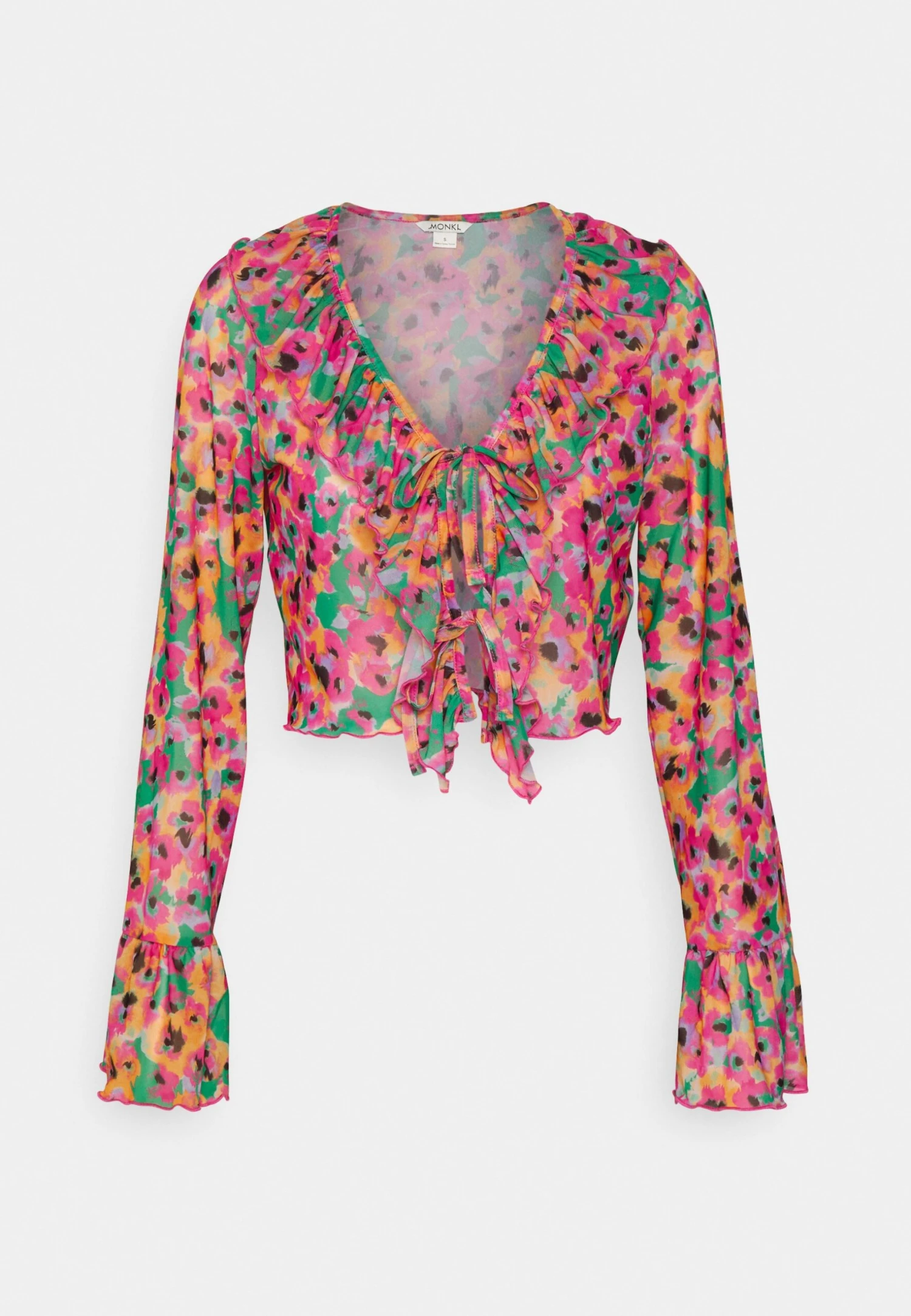 Monki Blouse - Pink Bright 30Rf/Devotion 8 Monki Blouse - Pink Bright 30Rf/Devotion - Image 6