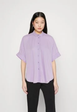 Monki Store 4 Monki Button-Down Blouse - Lilac Purple