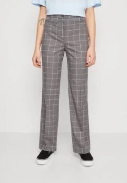 Monki Trousers - Grey Medium Dusty