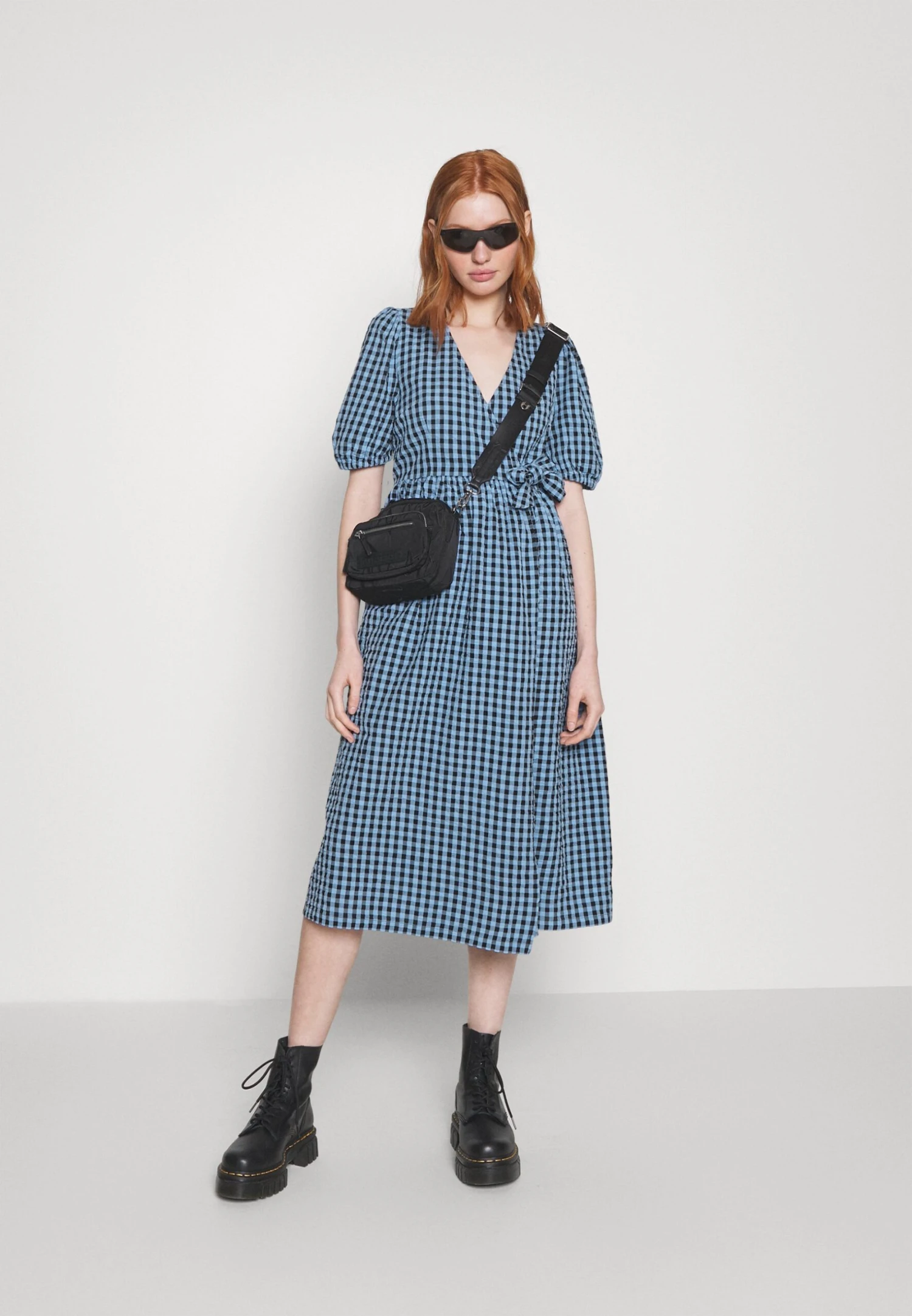 Monki Day Dress - Cleangingham 4 Monki Day Dress - Cleangingham - Image 2