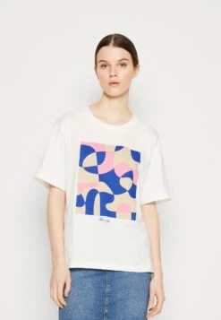 Monki Print T-Shirt - Optically