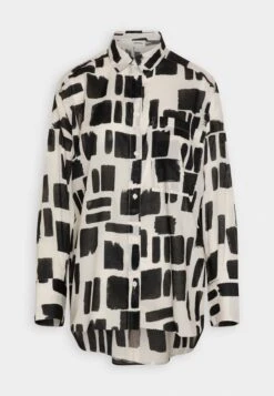 Monki Blouse - Beige/Black -Monki Store d664daf1c0104d27a610eb3b5964654a