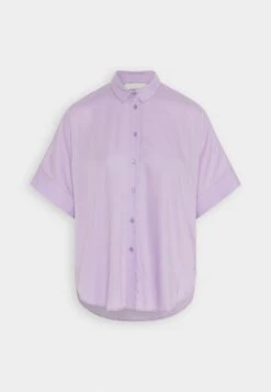 Monki Button-Down Blouse - Lilac Purple 10 Monki Button-Down Blouse - Lilac Purple -Monki Store dc7905bfb4a44b40adf7c496e698d1fd