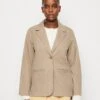 Monki Blazer - Melange Taupe 1 Monki Blazer - Melange Taupe -Monki Store e1b33bb193884b72b1e975153e392d98