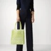 Monki Tote Bag - Lime -Monki Store e572008b98f443318130eff689252495