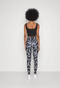 Monki Leggings - Trousers - Black/White -Monki Store efe2c8ef3c484e9bac41075b952521be